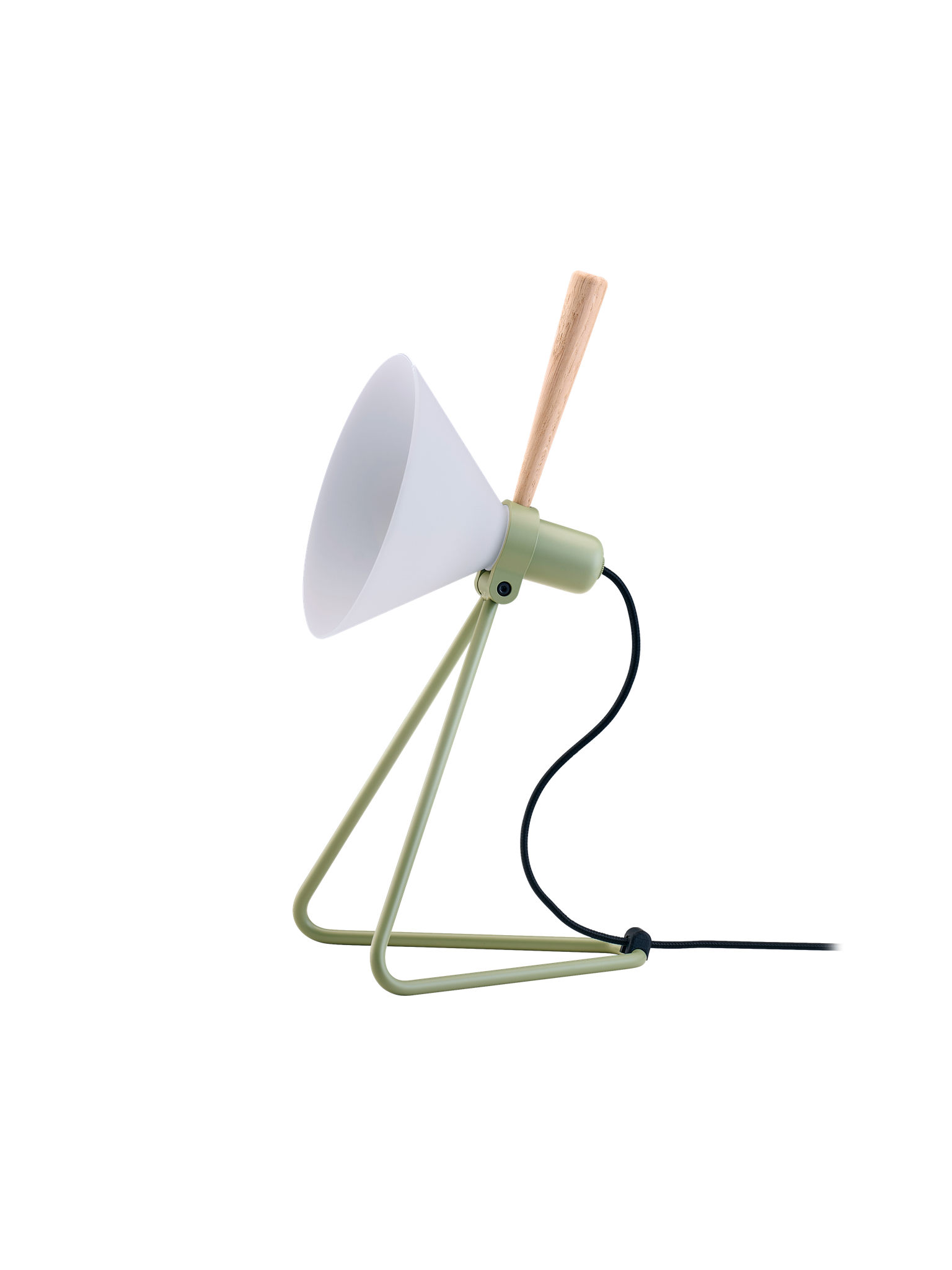 Leklint356 Spot Table Wall Lamp Olivegreen Lightoak Packshot